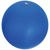 niebieski - Dmuchana piłka plażowa jednokolorowa średnica 26 cm
