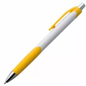 żółty - Długopis plastikowy