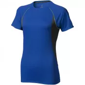 Niebieski - Damska koszulka poliestrowa 145 g/m² Elevate Quebec