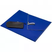 Royal blue - Pieter niezwykle lekki i szybko schnący ręcznik o wymiarach 100x180 cm z certyfikatem GRS