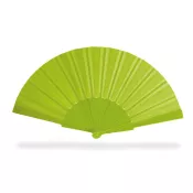 Wachlarz plastikowy z ABS FANNY Limonka