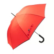 czerwony - Parasol odblaskowy RPET ø103 cm Thunder Max