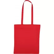 czerwony - Torba bawełniana z długimi uszami 140 g/m2 COPENHAGEN