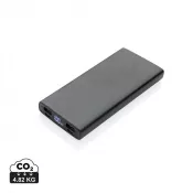 czarny - Szybki power bank 10000 mAh