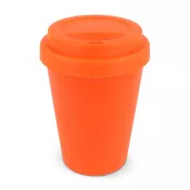 pomarańczowy - Kubek do kawy RPP w jednolitych kolorach 250ml