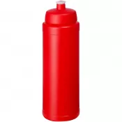 Czerwony - Bidon Baseline® Plus o pojemności 750 ml ze sportowym wieczkiem i uchwytem