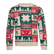 Sweter świąteczny z akrylu S-M SHIMIS