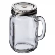 przeźroczysty - Słoik szklany do piciaTREVISO 450 ml