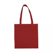 Red - Torba bawełniana 140 g/m² marki SG, 38 x 42 cm, płaska