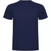 Navy Blue - Montecarlo sportowa koszulka dziecięca z krótkim rękawem