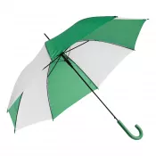 biały, zielony - Automatyczny parasol