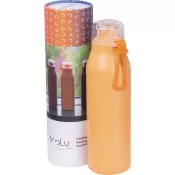 pomarańczowy - Butelka termiczna stalowa z recyklingu GRAND HAVEN MoLu 640 ml