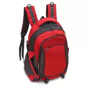 czerwony - Reklamowy plecak turystyczno-trekkingowy Kaprunt