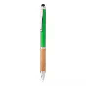 zielony - Bollys długopis dotykowy