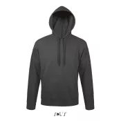 Bluza unisex z kapturem 280 g/m² Sol's SNAKE Ciemny Szary