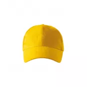 Żółty - Reklamowa czapka z daszkiem Malfini 6P 305