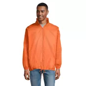 Wiatrówka unisex z kapturem 210 g/m² Sol's SHIFT Pomaranczowy