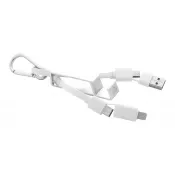 srebrny - Cappy kabel USB do ładowania