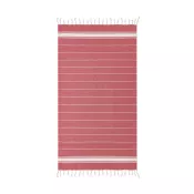 Ręcznik hammam bawełniany 90x170 cm 180 g/m² MALIBU Czerwony