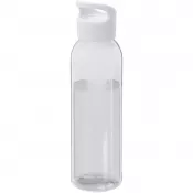 Biały - Sky butelka na wodę o pojemności 650 ml z tworzyw sztucznych pochodzących z recyklingu