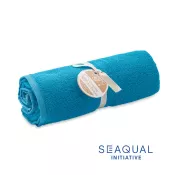 Ręcznik żakardowy SEAQUAL® 100x170 cm 500 g/m² WATER Turkusowy