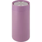 Kubek termiczny stalowy z recyklingu LE PORT MoLu 360 ml fioletowy