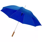Błękit królewski - Parasol automatyczny Ø102 cm Lisa z drewnianą prostą rączką