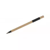 czarny - Długopis bambusowy IXER