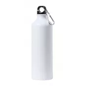 biały - Bredix 800 ml. sublimacyjna butelka sportowa