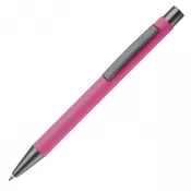 różowy - Długopis metalowy New York