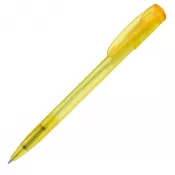 żółty  mrożony - Długopis plastikowy Deniro Frosty