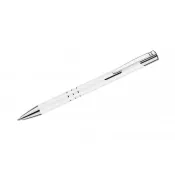biały - Długopis metalowy KALIPSO