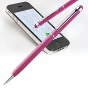 różowy - Długopis metalowy touch pen NEW ORLEANS