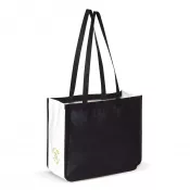 czarny - Duża torba na zakupy 120g/m²