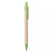 zielony - Desok długopis z papieru z recyklingu