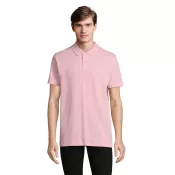 Koszulka polo unisex z czesanej bawełny Sol's PULSE Cukierowy Róż