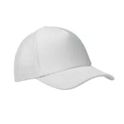 Czapka trucker 5-panelowa 150 g/m² BUBBLE Bialy