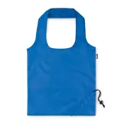 Torba składana z RPET 190T w etui FOLDPET Niebieski
