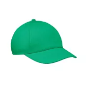Czapka z daszkiem dziecięca 180 g/m² BUZZ KIDS Zielony