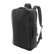 czarny - Eaton Plecak na dokumenty RPET