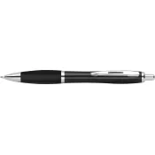 czarny - Długopis plastikowy Lima