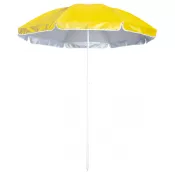 żółty - Parasol plażowy ø147 cm