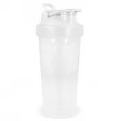 biały - Butelka shaker 700ml