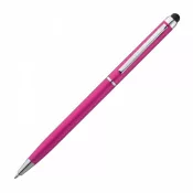 różowy - Długopis plastikowy touch pen KIMBERLY