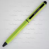 jasnozielony - Długopis metalowy touch pen, soft touch CELEBRATION Pierre Cardin