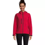 Softshell z kapturem 340 g/m² Sol's REPLAY WOMEN Pepper Red