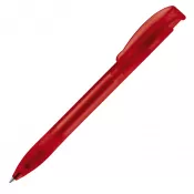 czerwony  mrożony - Długopis Apollo Frosty