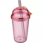 różowy - Kubek podróżny 500 ml