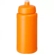Pomarańczowy - Bidon Baseline® Plus o pojemności 500 ml z wieczkiem sportowym