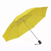żółty - Parasol składany bez automatu REGULAR